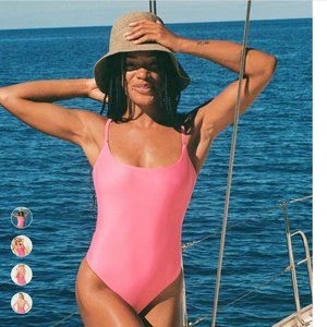 Andie Swim - The Jettie Glossy Eco Nylon (M)